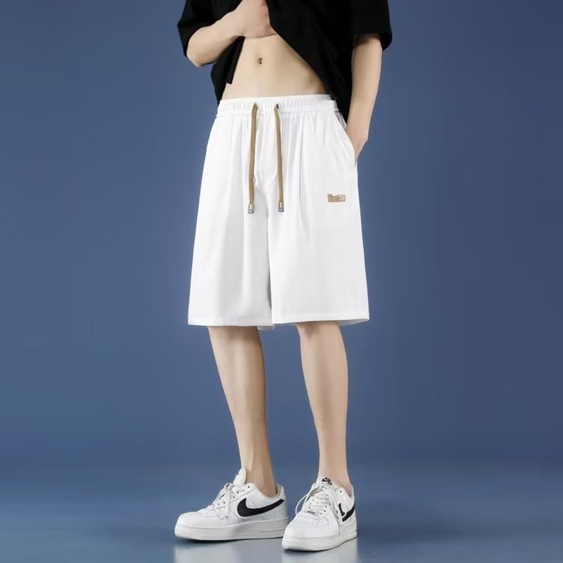 Acritus - Effen shorts met trekkoord