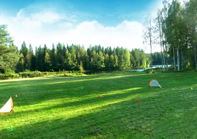 SportMe Pop-up Fotballmål Sett 2 Mål & 1 Ball