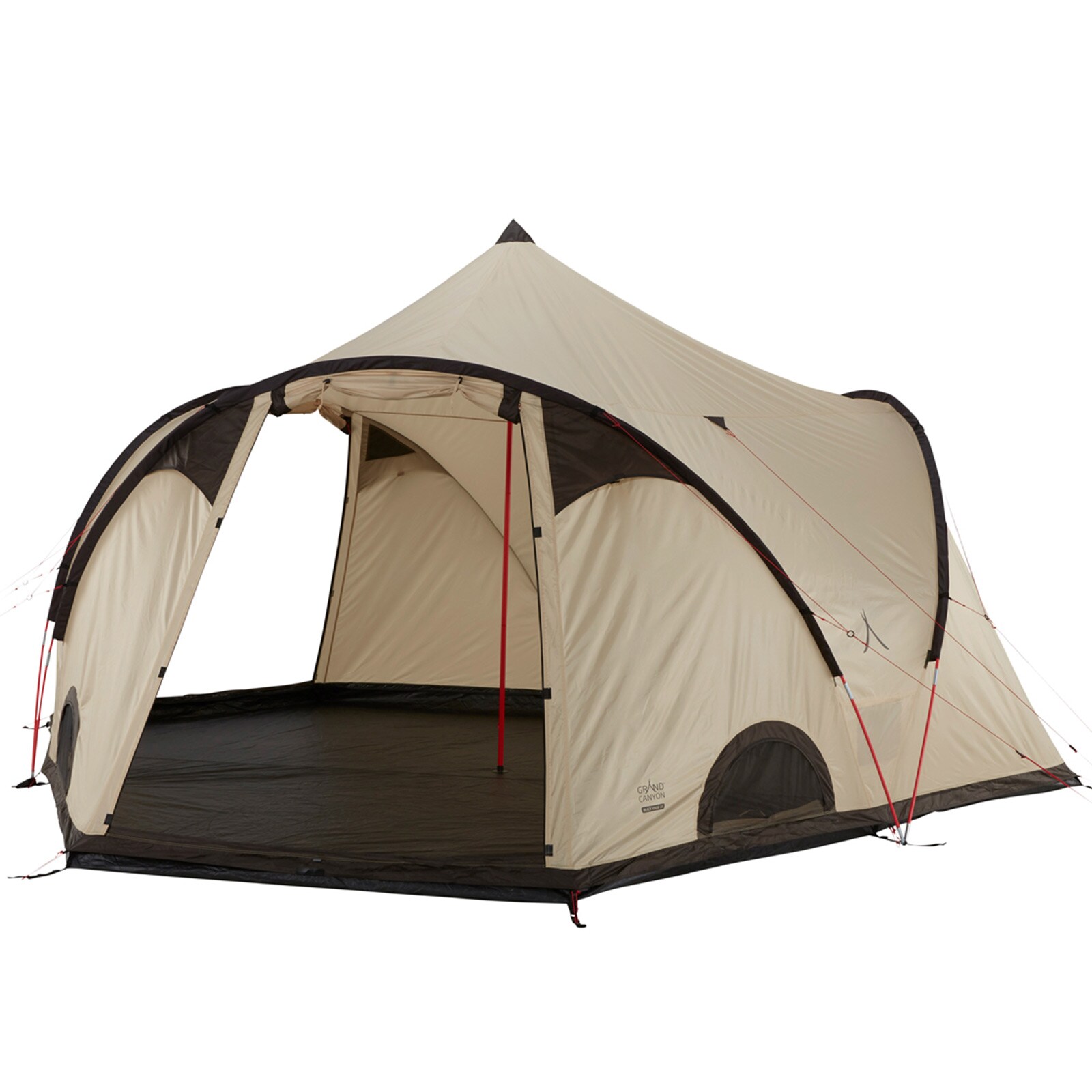 GRAND CANYON Black Knob 10 Personen Tepee Zelt Familien Gruppen Zelt Tipi Wigwam Farbe: Mojave Desert