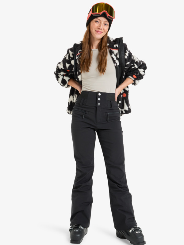 Rising High Pantalon de snow technique Noir Femme