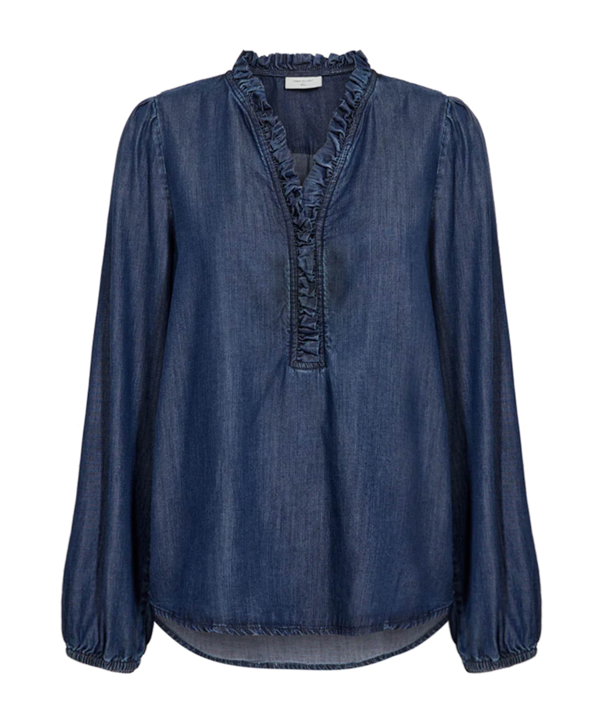 Freequent Dames blouse blauw