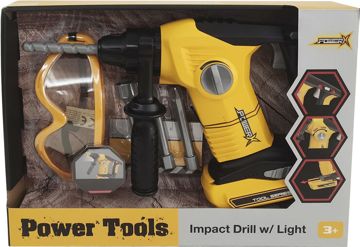 Legetøj POWER X. Impact Drill w/