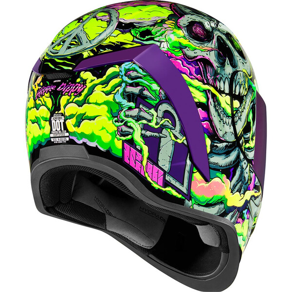 Icon - Casque Airform Hippie Dippy™ Vert / Violet