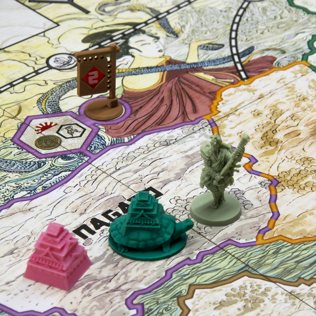 Fortress of Kami - Kit d'amélioration compatible avec Rising Sun