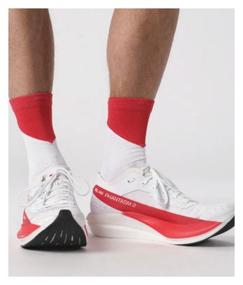 Chaussures de Running Unisexe Salomon S/LAB Phantasm 2 Blanc Rouge