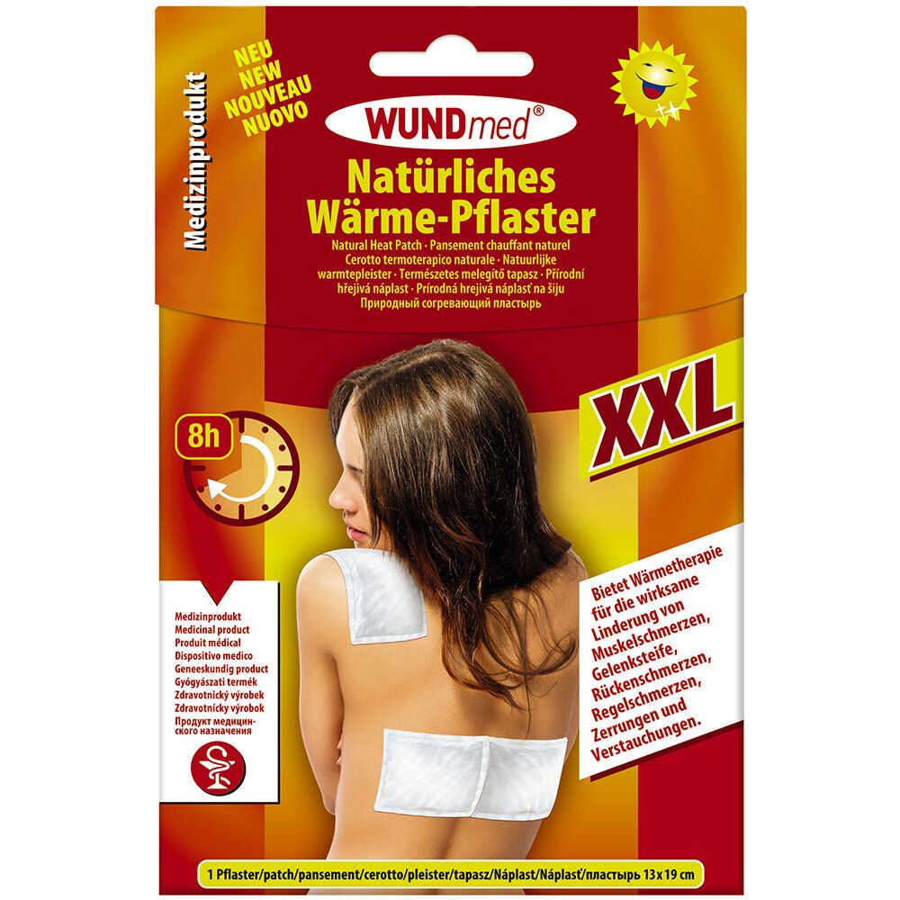 WUNDmed WÄRMEPFLASTER XXL 13x19 cm