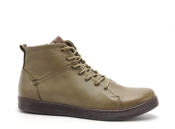Andrea conti boots bottine plates femme 0342804 kaki