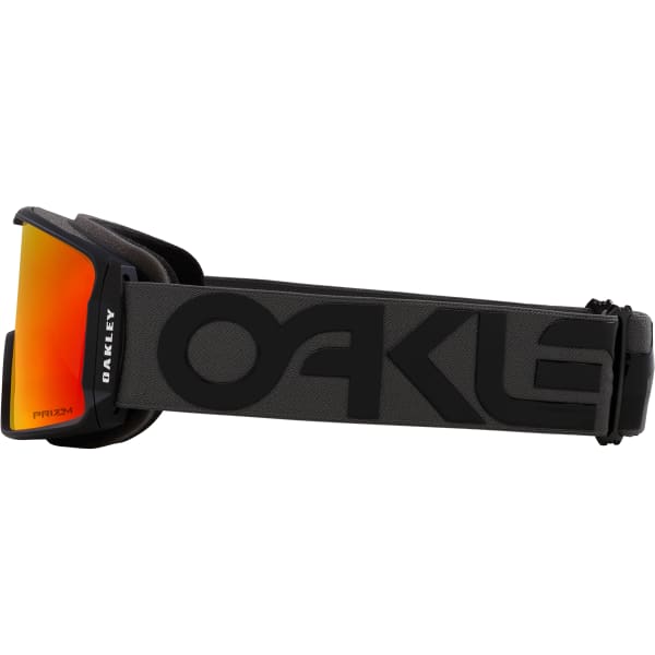 Masque de ski OAKLEY LINE MINER L FORGED IRON BLACK B1B/PRIZM TORCH IRIDIUM