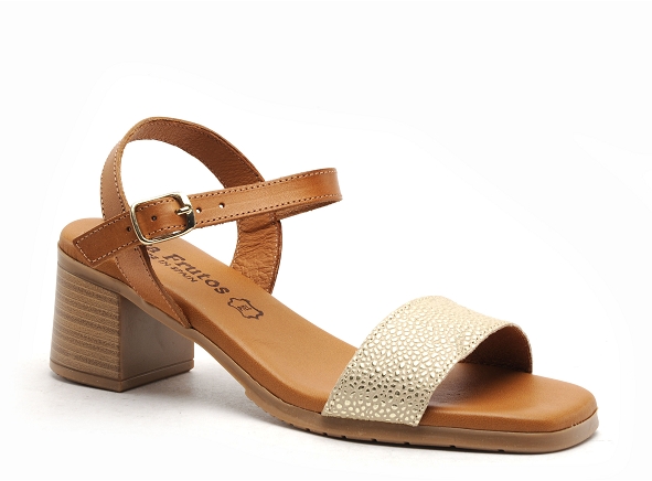 Eva frutos nu pieds talons femme 3490 beige