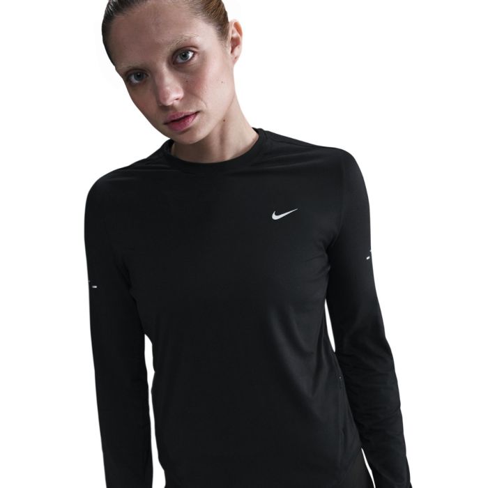 Nike Dame Trøjer Dri-FIT Swift UV Crew Long Sleeve Top Sort