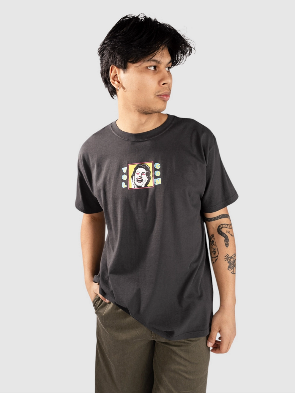 Volcom Space Thing T-Shirt stealth