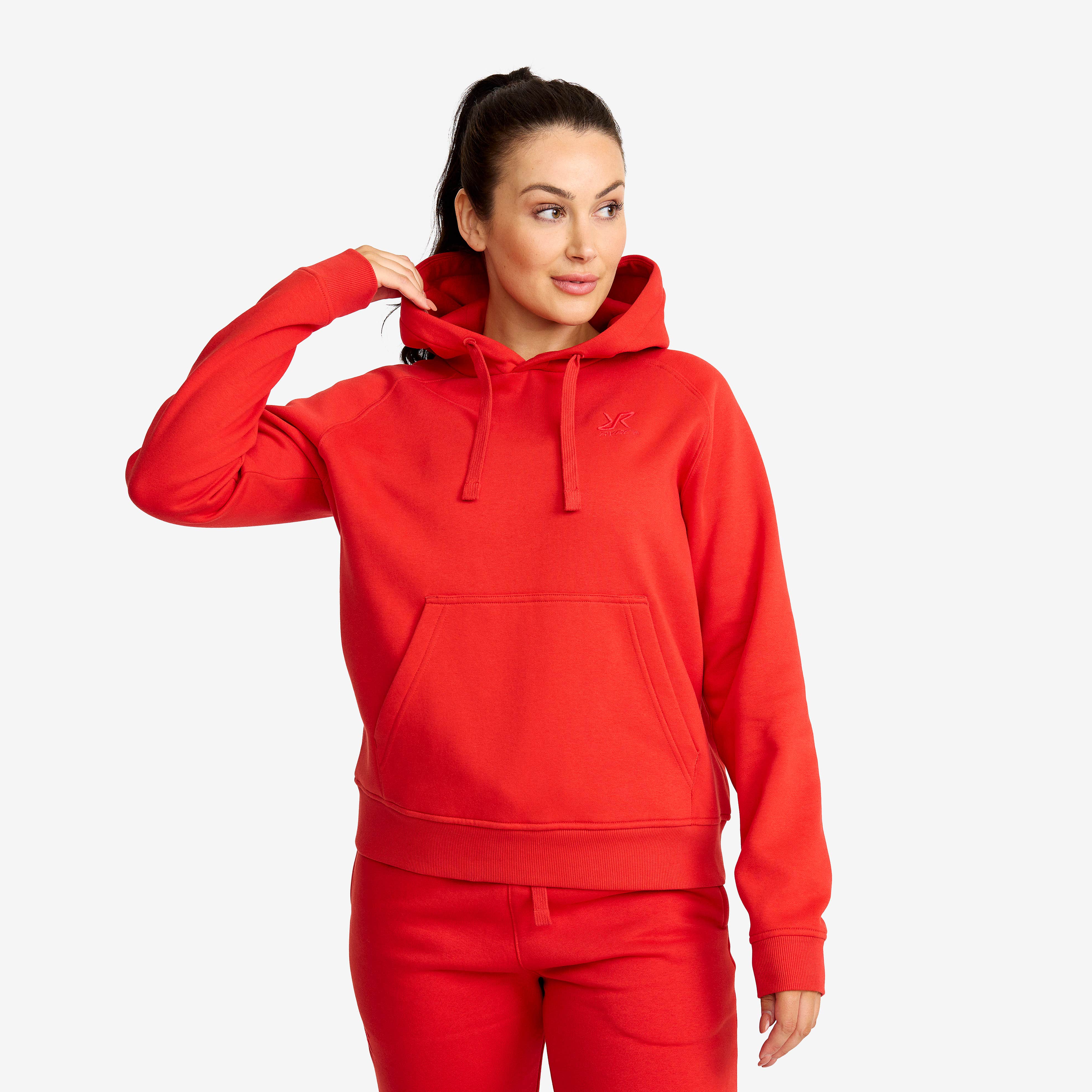 RVRC Hoodie Dame Aurora Red