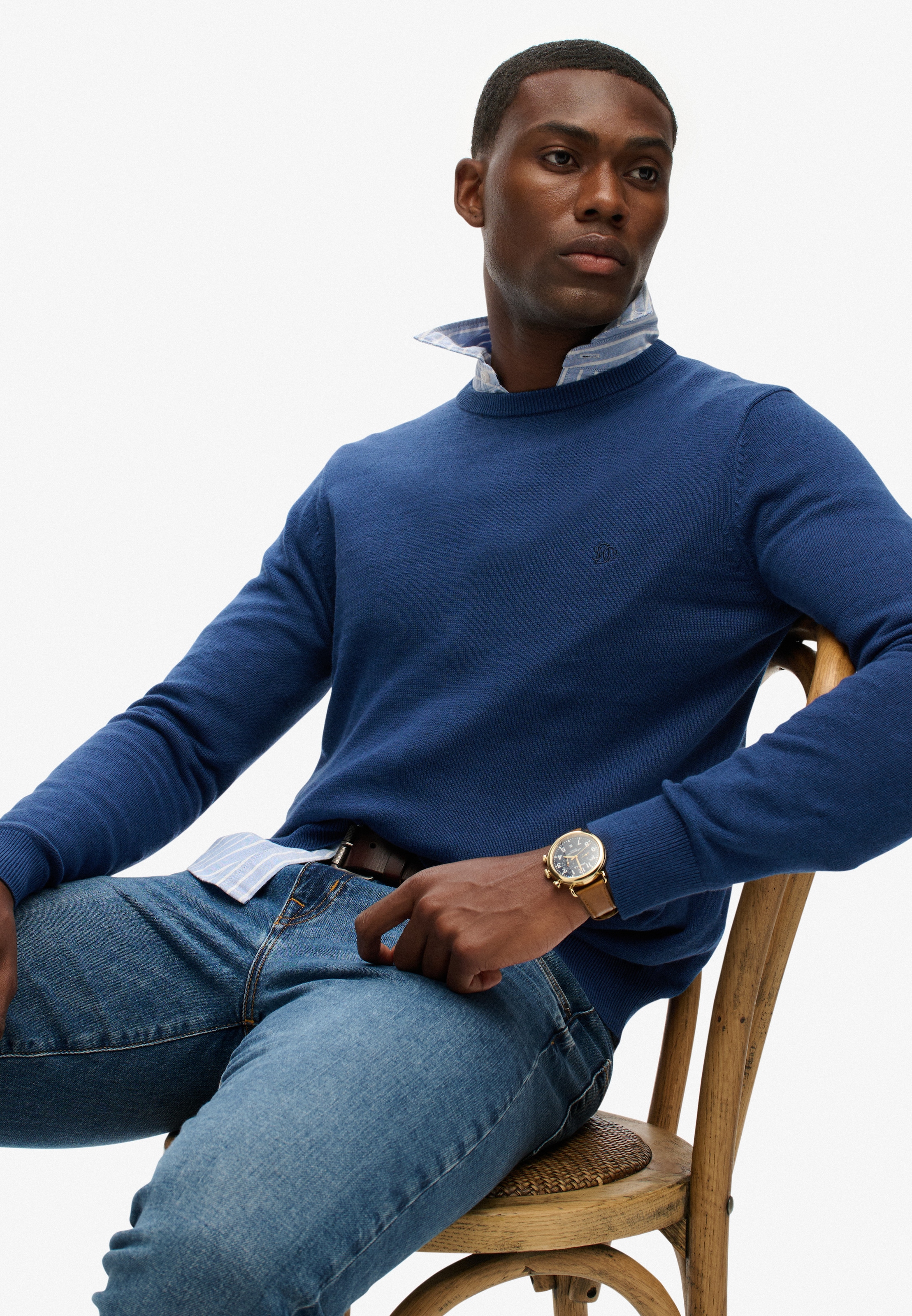 Superdry Strickpullover »ESSENTIALS COTTON JUMPER«