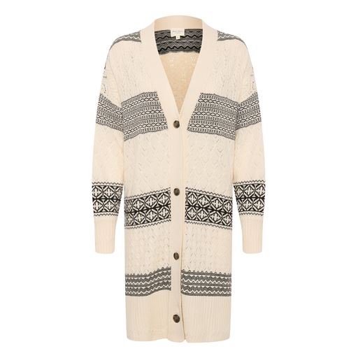 Part Two Cardigan, Beige, L