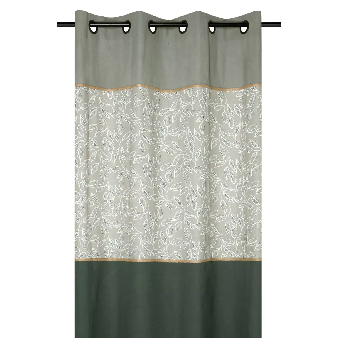 Rideau coton (140 x 260 cm) Manisa Vert