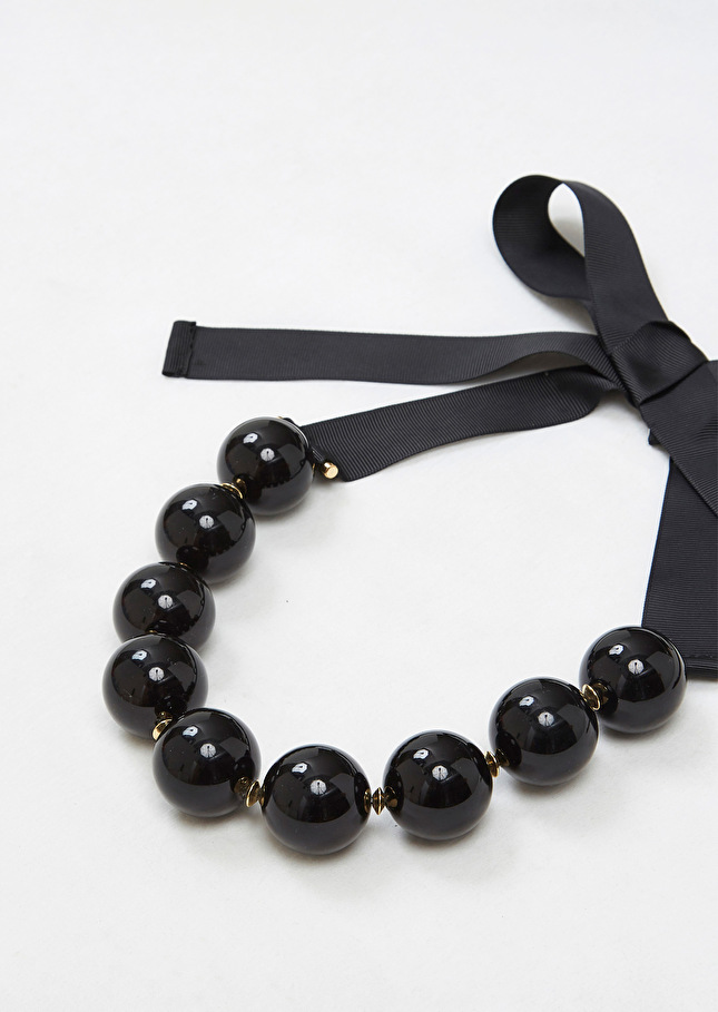 Collier Bellanoir à grosses perles