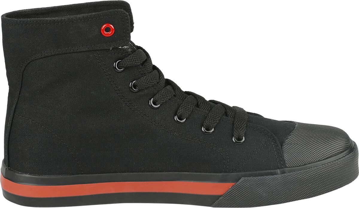 Baskets Imprimé Old School | Rock Rebel by EMP Baskets hautes
