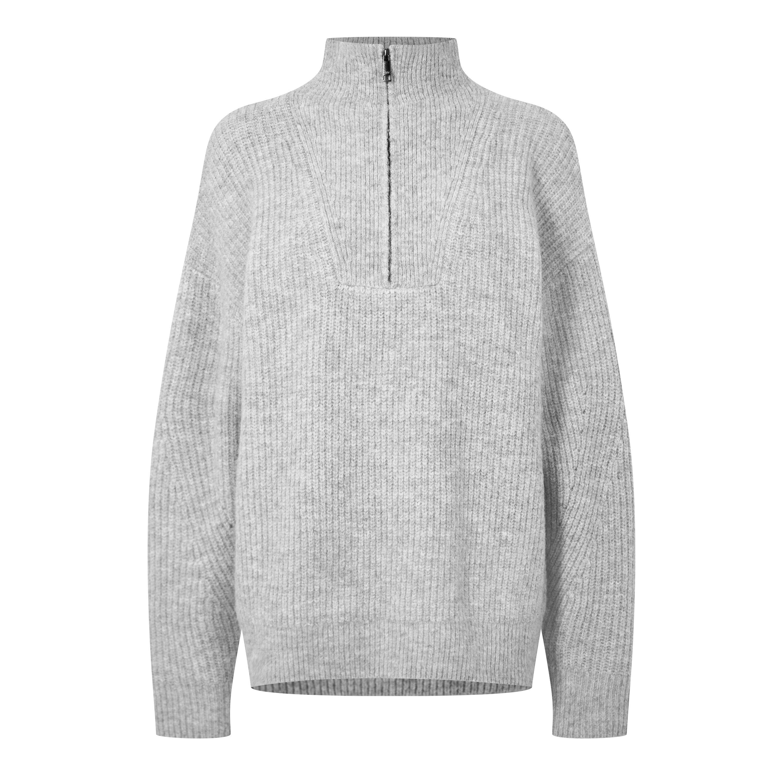 Jack Wills JW High Neck Zip Knitted Jumper