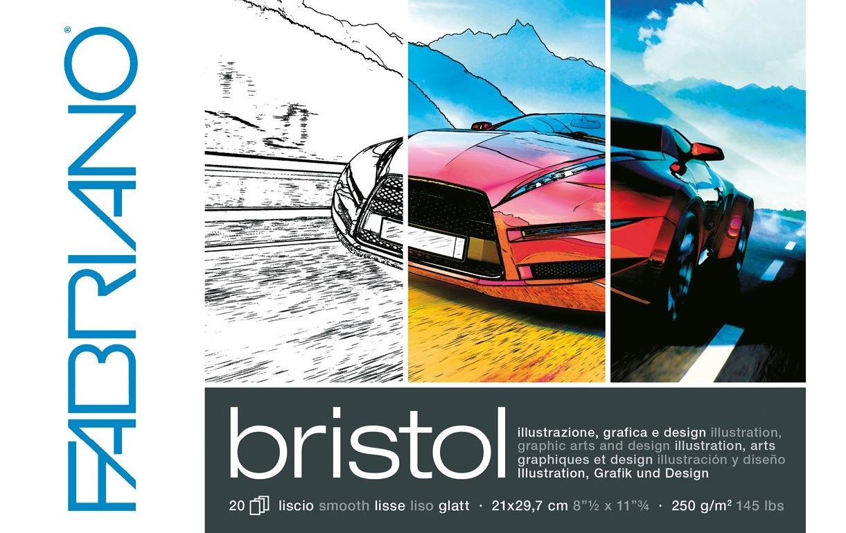 Malblock Bristol A4, 20 BlattPapier für Künstler