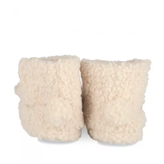 Chaussons bottines mouton BEIGE NINI & GIRLS