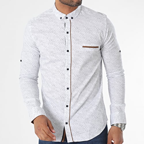 Chemise Manches Longues Blanc