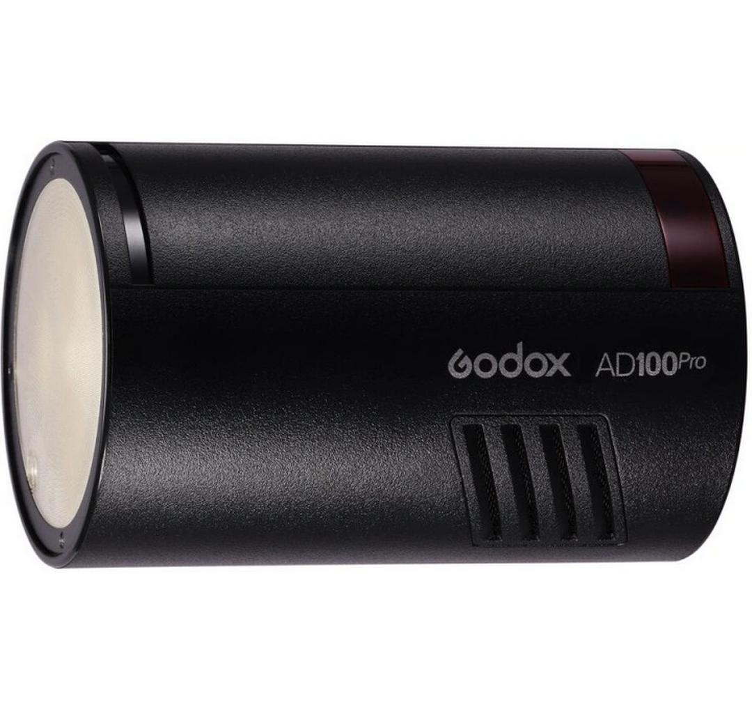 Blitzgerät AD100PRO, 100W TTL und Akku<br>Kompakter und leichter Studioblitz mit kabelloser Steürung und schnellem Blitzfolgezyklus