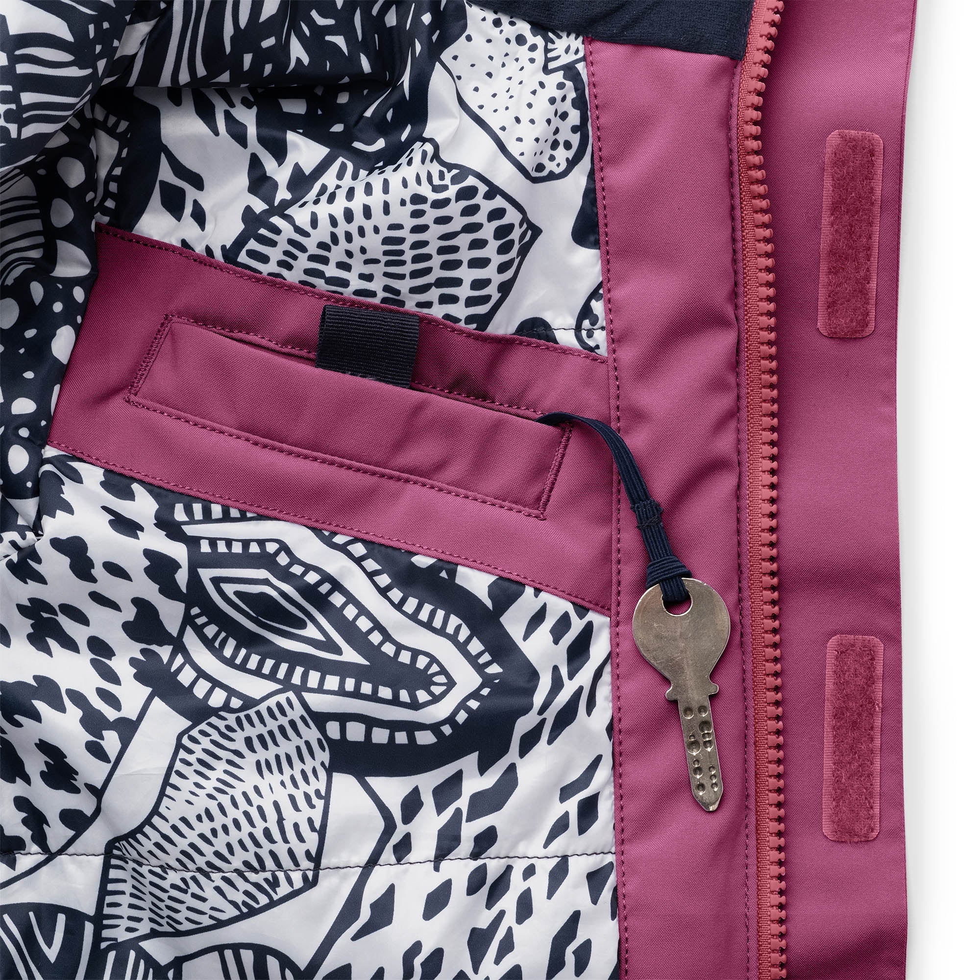 Skijacke Neve Ruby red