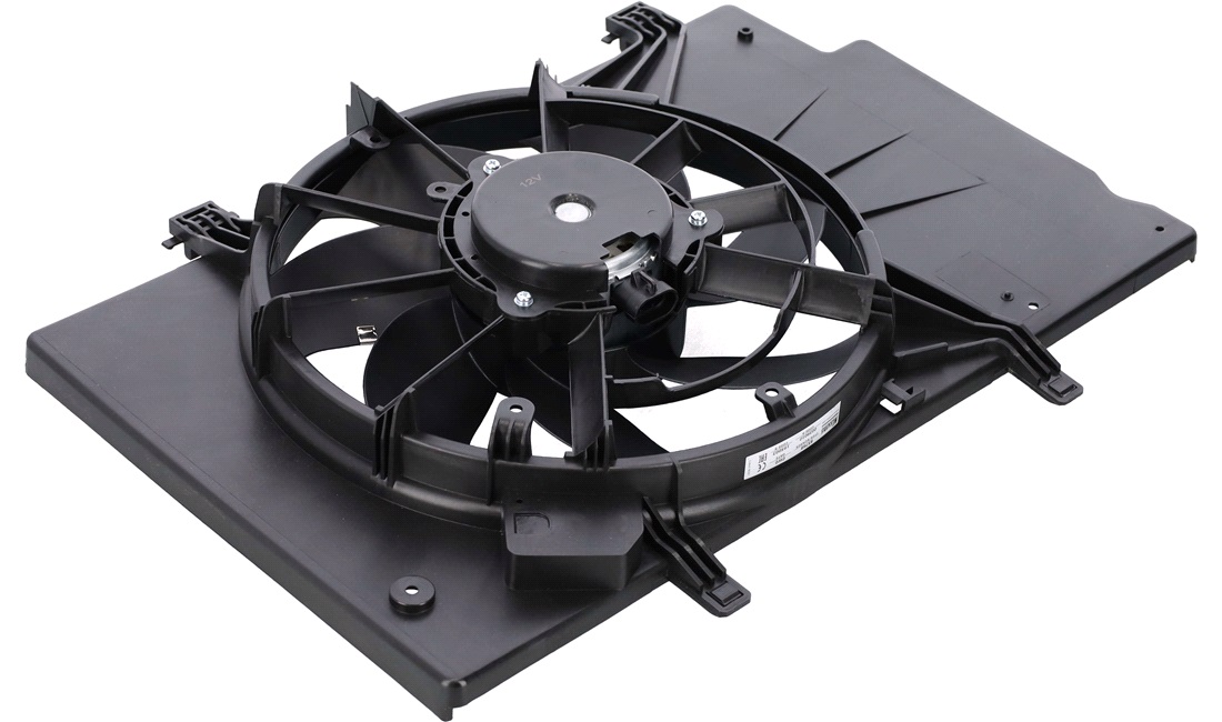 Ventilator, motorkøling