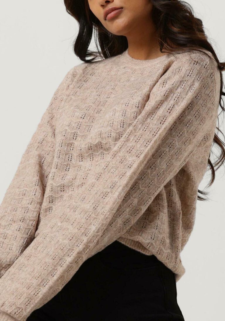MODSTR\u00D6M beige modstr&ouml;m trui alves o-neck