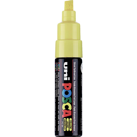 Posca PC8K vandbaseret tusch - gul