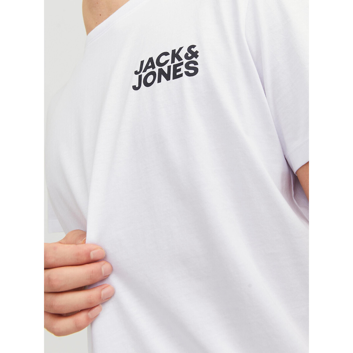 JACK & JONES<br>Logotipo pequeno da T-shirt Corp