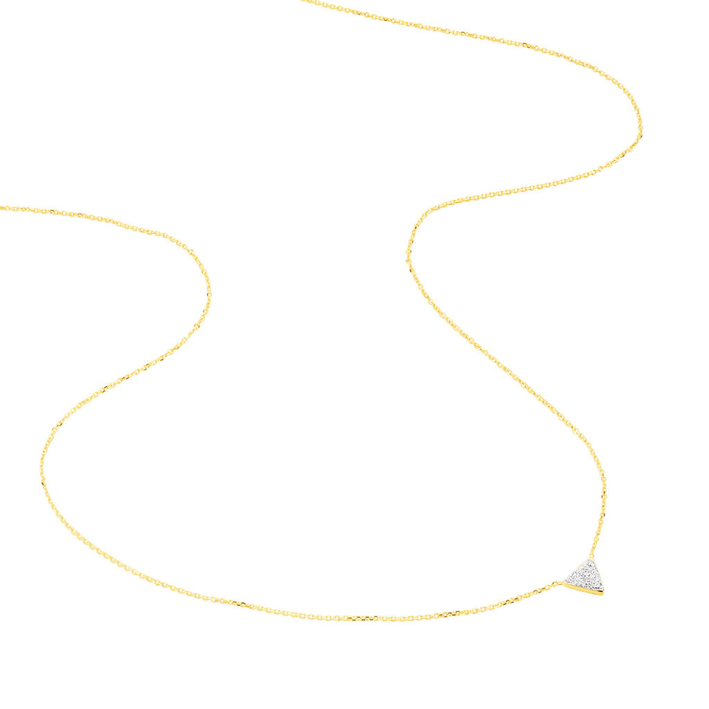 Collier Yora Or Jaune