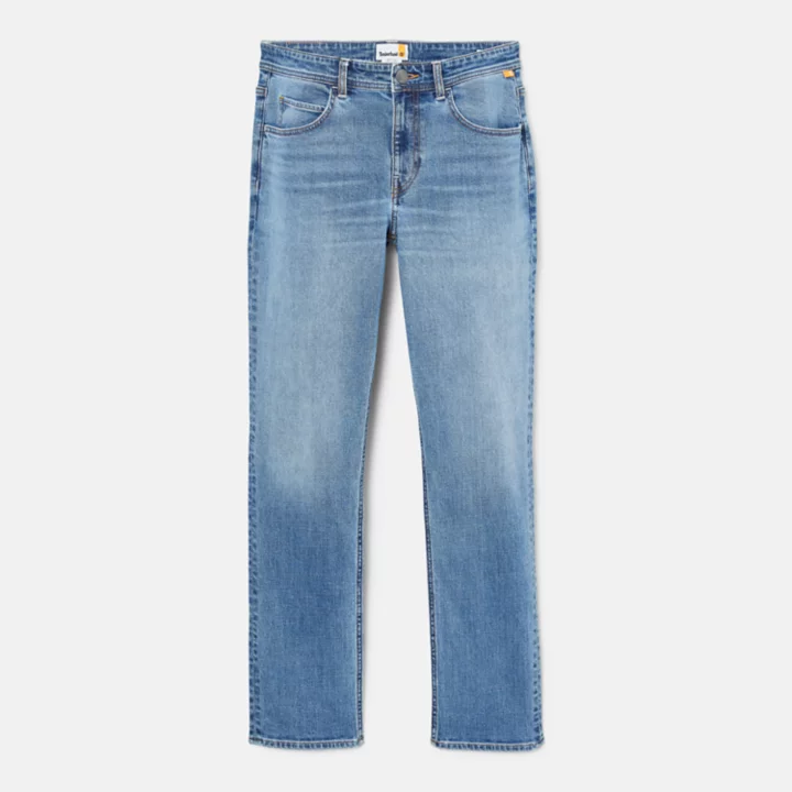Calça jeans Stretch Core masculina na cor azul