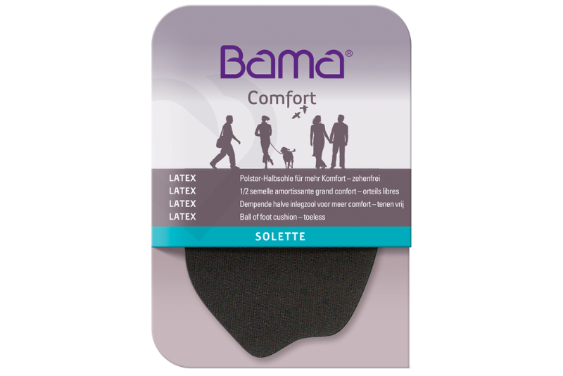 BAMA SOLETTE TOELESS HALVSÅL