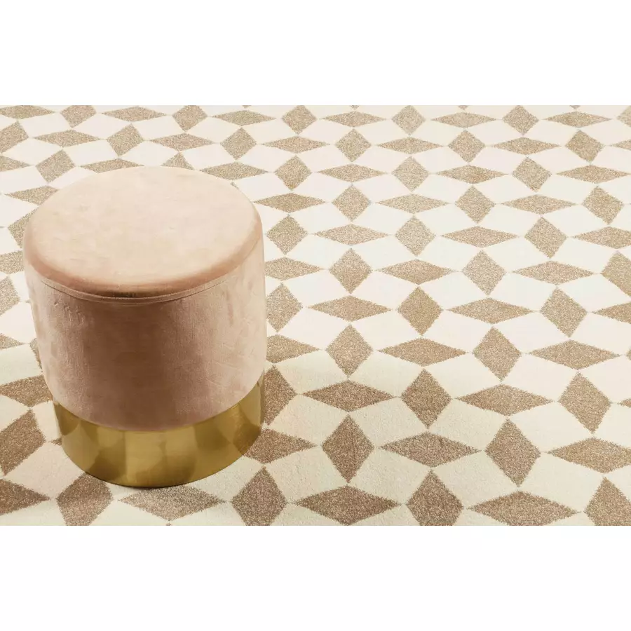 Esprit Kurzflorteppich Venice Beach beige
