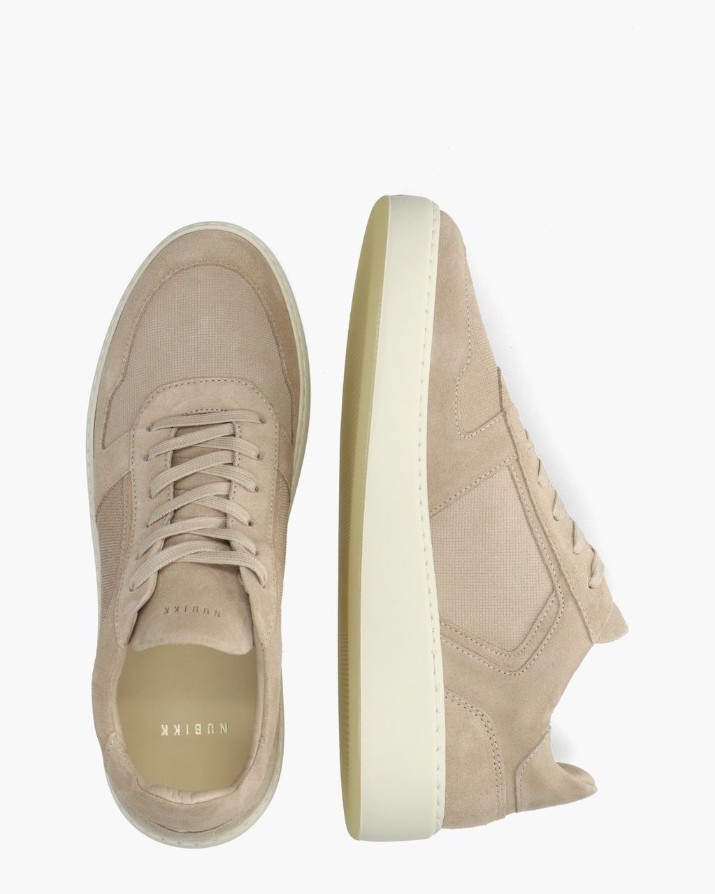 Nubikk Jiro Luca Beige Herensneakers