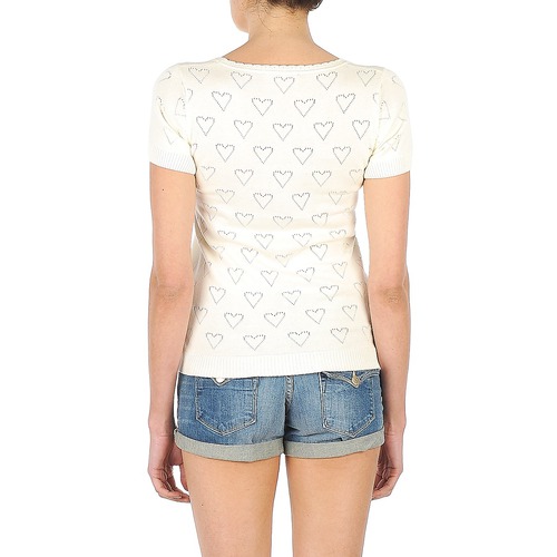 Manoush - TEE SHIRT VALENTINE - Ecru