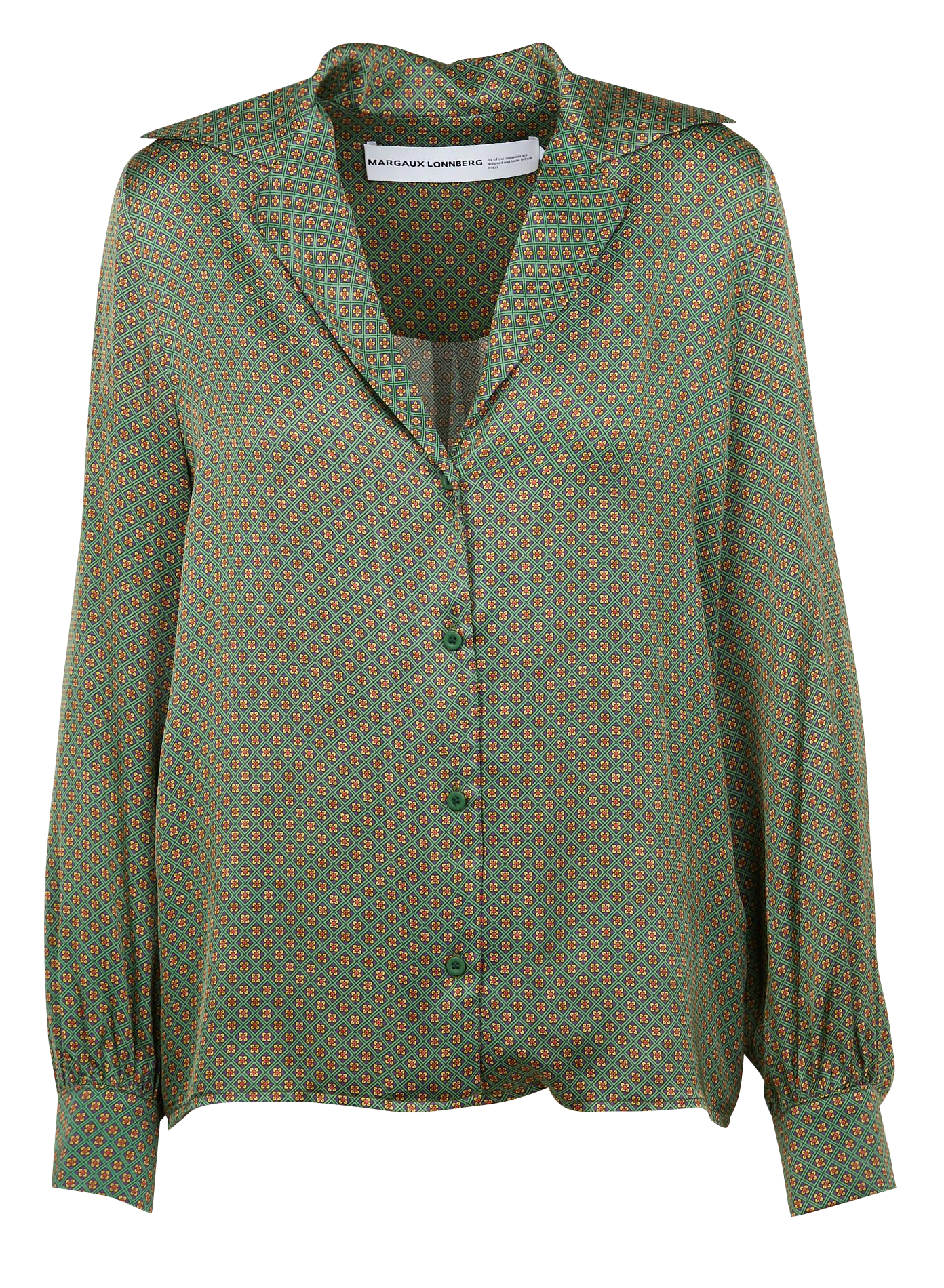 ALMA - Chemise col classique imprimé all over| Multicolore