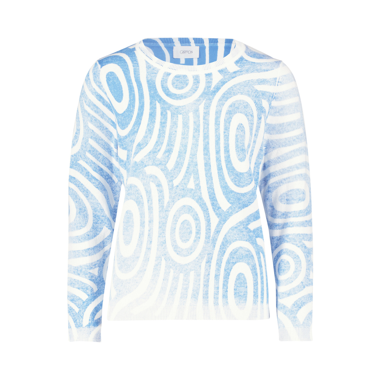 Cartoon Strickpullover Kurz 1/1 Arm