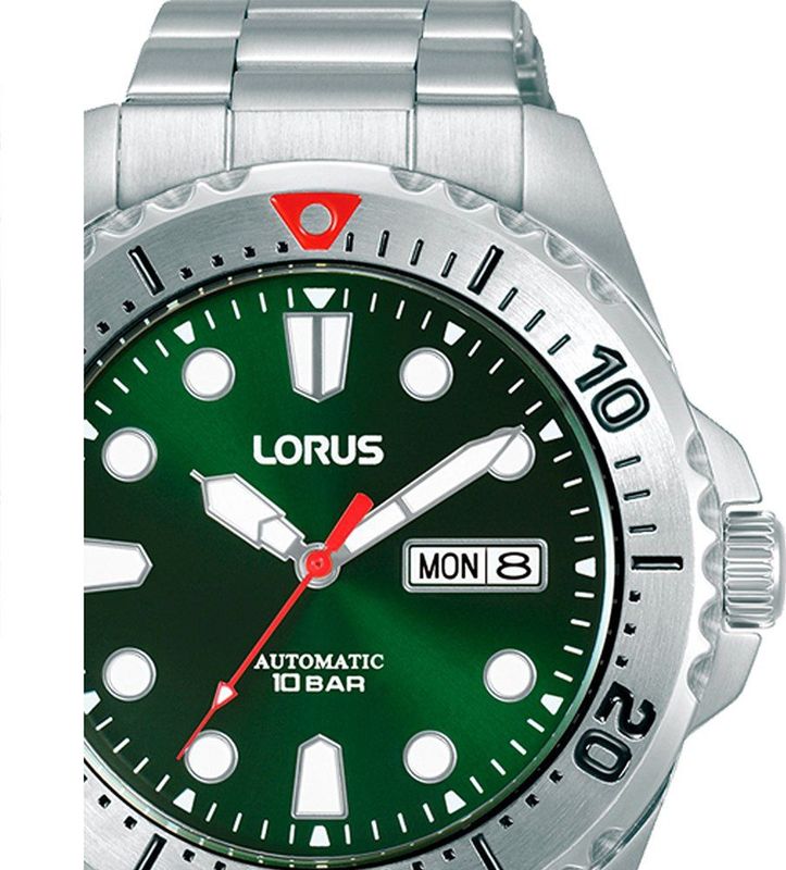 Lorus - RL475BX9 - Herenhorloge - Zilver - RVS - Automaat