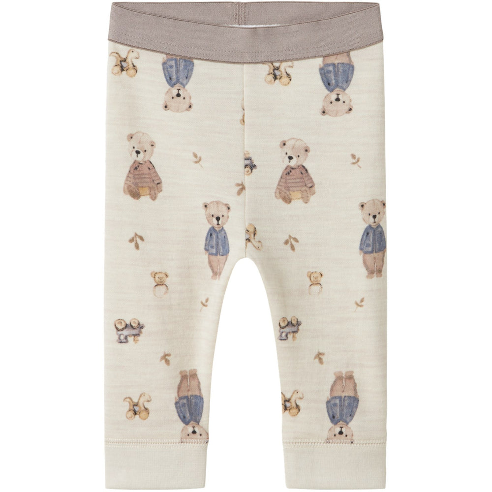 Køb Name It Peyote Melange Bear Nbnwup Wo/Co Leggings