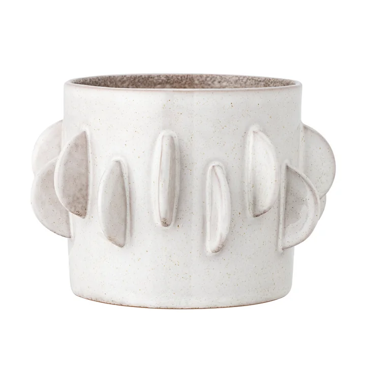 Bloomingville - Roza Blumentopf, Ø 18 cm, weiss