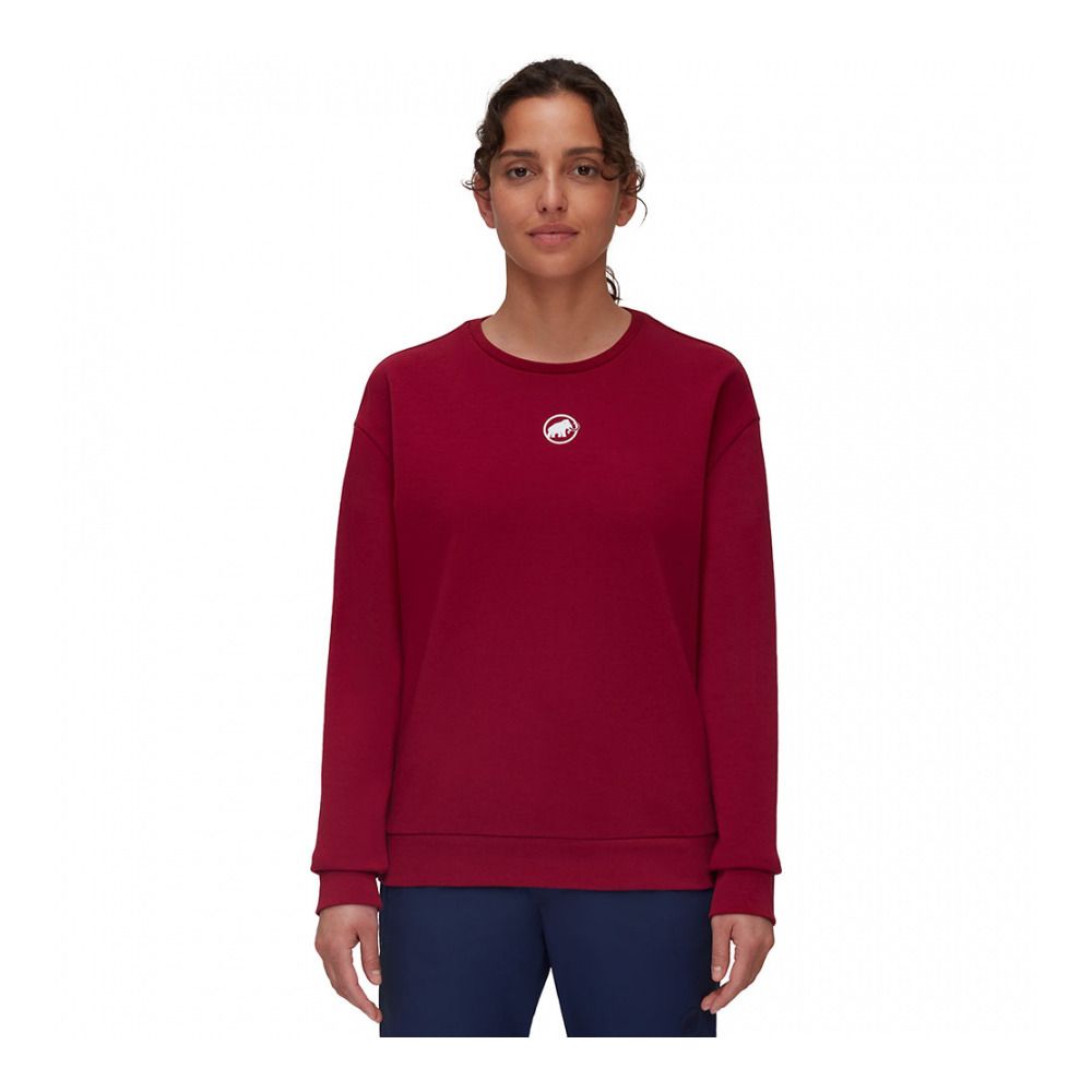 Mammut CORE ML CREW NECK ORIGINAL - Sweat Femme blood red