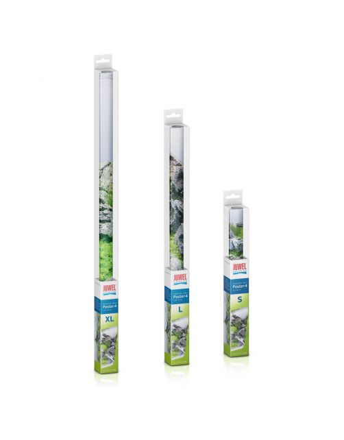 Juwel Poster 4 L - Aquarium - Achterwand - 100 x 50 cm Grijs Groen