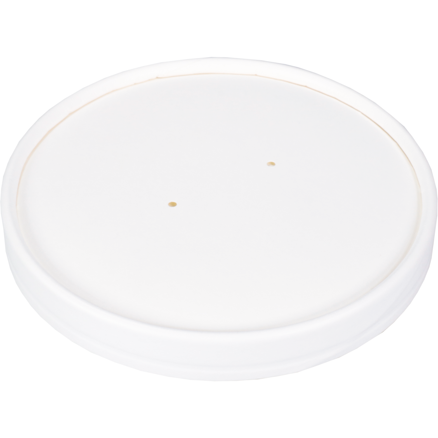 Depa Deksel, soepbeker, Karton + PE, rond, Ø117mm, wit