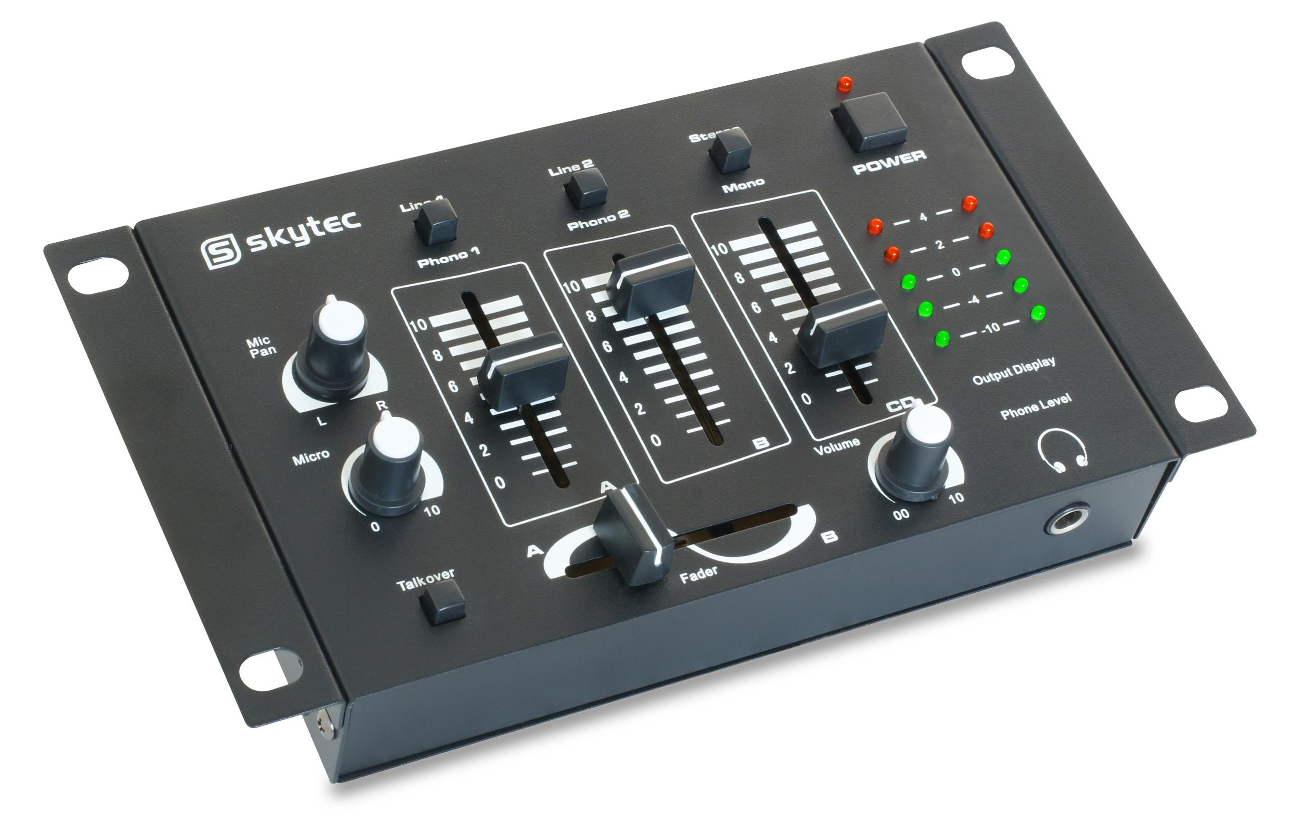 Mischpult STM-2211B4-Kanal Mixer