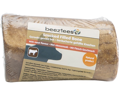 Gevulde runderbot, Beeztees vlees, 1 stuk, kauwartikel