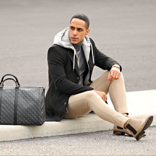Chelsea Boots UB8888-1 Beige