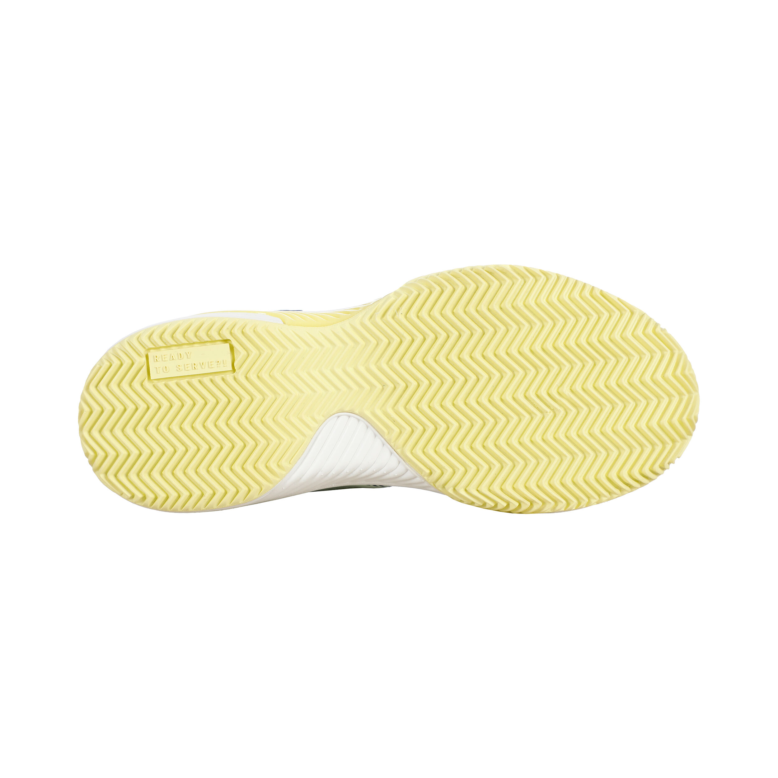 Quiet Please Match Velcro Clay Chaussure Terre Battue Enfants - Jaune Lemon, Jaune