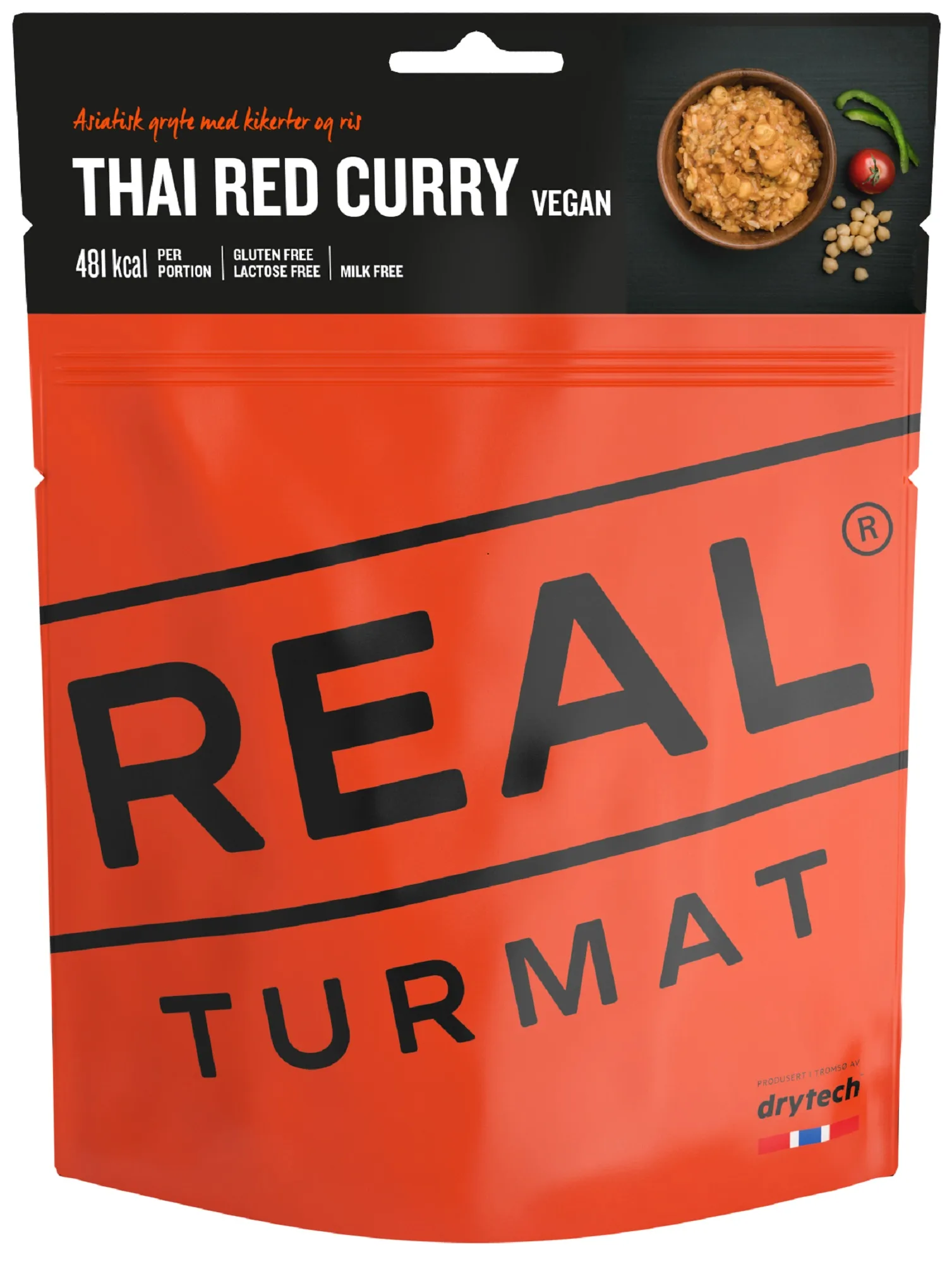 Real Turmat Thai Red Curry (Vegan) 500g